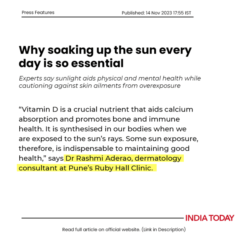 Why soaking up the sun every day is so essential