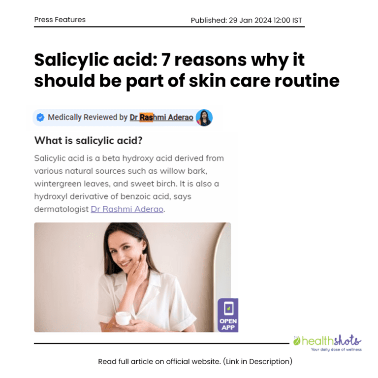 Salicylic acid: 7 reasons why it should be part of skin care routine