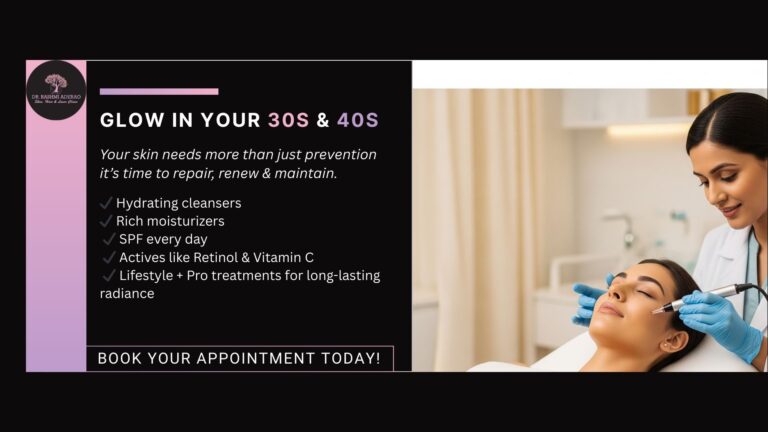 Skincare in Your 30s & 40s – Repair, Renew, and Maintain Your Glow